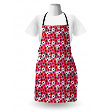 Flower Look Motif Apron