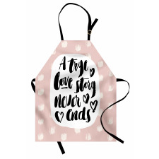 Love Story Saying Apron