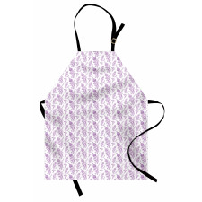 Floral Folk Motif Apron