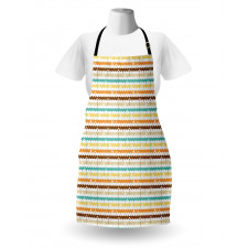 Geometrical Rounded Ornate Apron