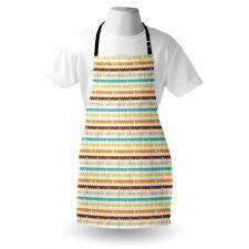 Geometrical Rounded Ornate Apron