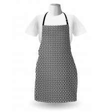 Monochrome Classic Motif Apron