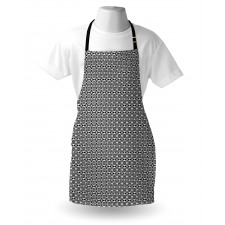 Monochrome Classic Motif Apron