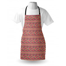 Vivid Rounds and Squares Apron