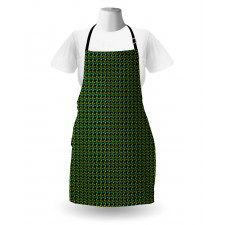 Triangular Geometric Star Apron