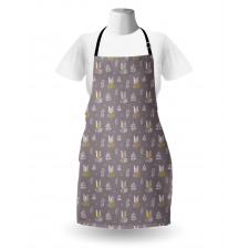 Vintage Botanical Pattern Apron