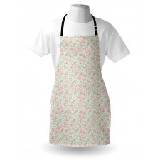 Roses Leaves Apron