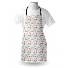 Hearts and Keys Apron