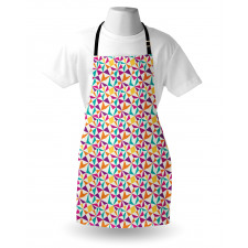 Vivid Mosaic Look Polygons Apron