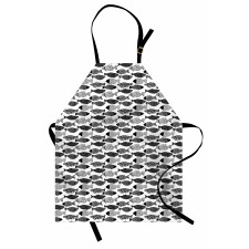 Zentangle Aquatic Animal Apron