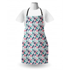 Exotic Abstract Leaves Apron