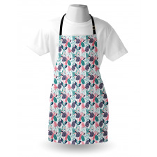 Exotic Abstract Leaves Apron