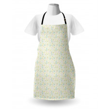 Pastel Tone Flora Apron