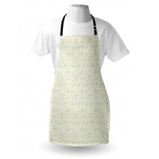 Pastel Tone Flora Apron