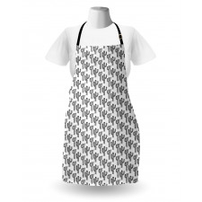 Outline Cactus Art Apron