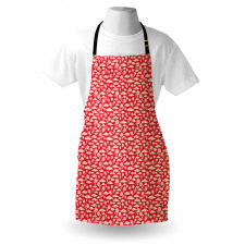 Lantern Cloud Flower Apron