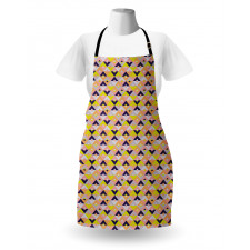 Triangle Diagonal Squares Apron