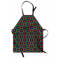 Nested Square and Circles Apron