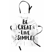 Creative Be Live Simple Apron