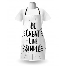 Creative Be Live Simple Apron