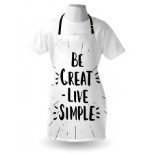 Creative Be Live Simple Apron