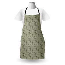 Fisherman Boat and Trouts Apron