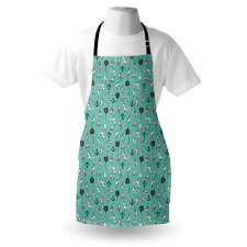 Sailor Birds Boats Anchors Apron