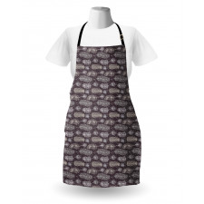 Feathers with Heart Art Apron