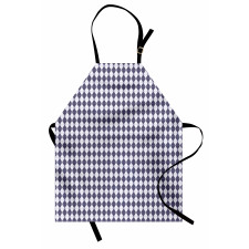 Monochrome Art Rhombuses Apron