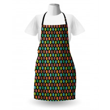 Colorful Leaf Designs Apron