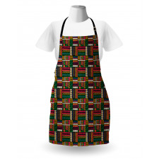 Geometrical Tribal Ornate Art Apron