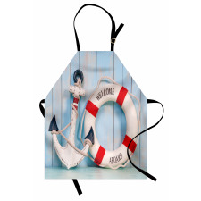 Anchor and Life Buoy Apron