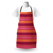 Abstract Tribal Style Motif Apron