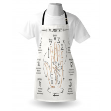 Open Hand Reading Signs Apron