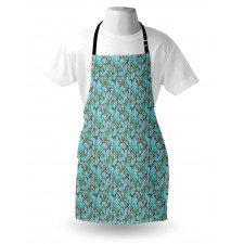 Jungle Animals on Branches Apron