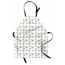 Anemone Flower Paintings Apron