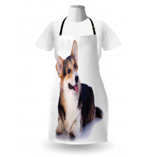 Pembroke Welsh Dog Lover Art Apron