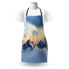 Snowy and Cloudy Peak Apron