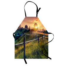 Morning Sunbeams Sky Apron