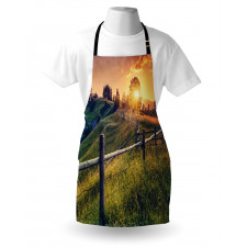 Morning Sunbeams Sky Apron