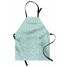 Round Flora with Leaves Apron