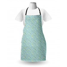 Round Flora with Leaves Apron