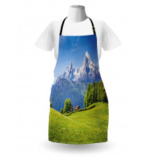 Blooming Flower Foliage Apron