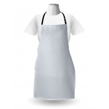 Diagonal Striped Rhombs Apron