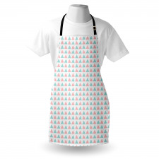 Pastel Triangles and Dots Apron