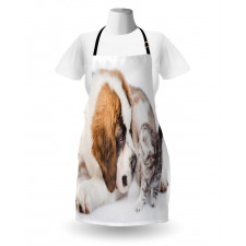 Sniffing Animals Photo Apron