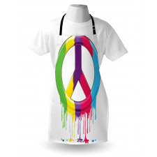 Peace Themed Apron