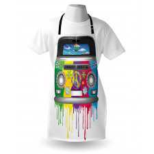 Hippie Van Vacation Apron