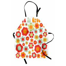 Colored Art Dated Style Apron