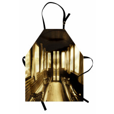 Old Vintage Train Salon Apron